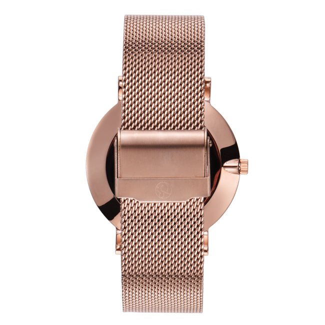 Berlin & Son - White & Rosé Mesh 40mm