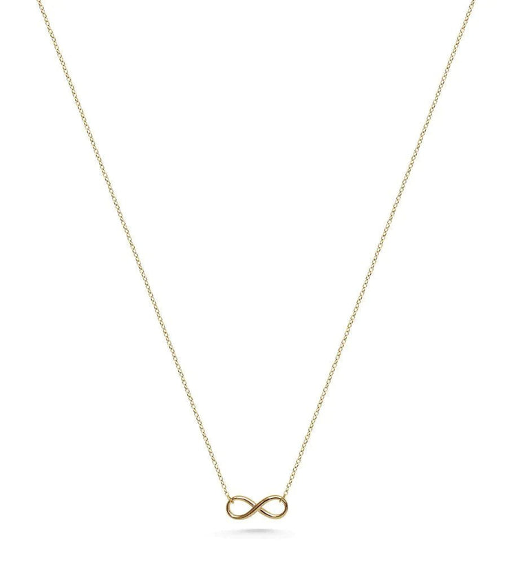 Halsband med evighetstecken i guld