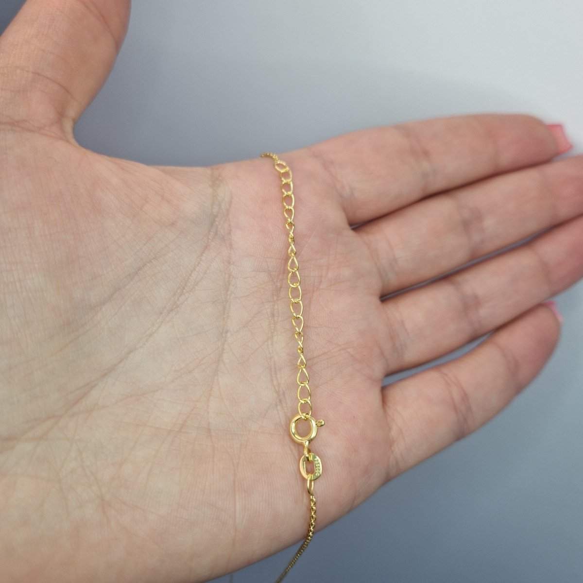 Populärt Förgyllt halsband med knut