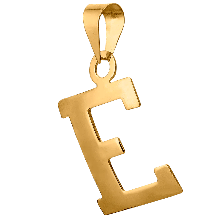 Guldhängen bokstäver