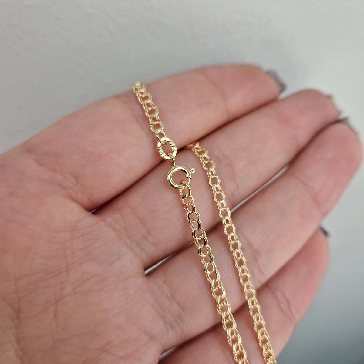 Bismarck halsband doserad i 18k guld