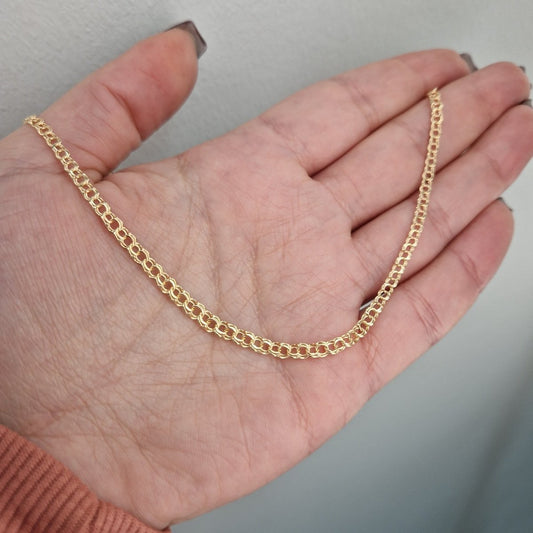 Bismarck halsband 18k guld