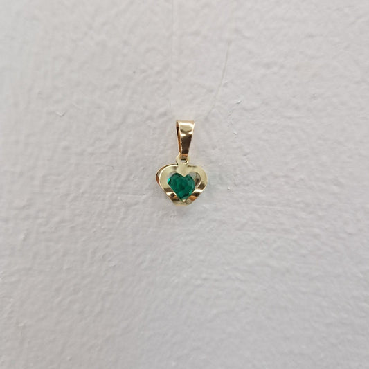 Månadshjärta Maj 18k guld