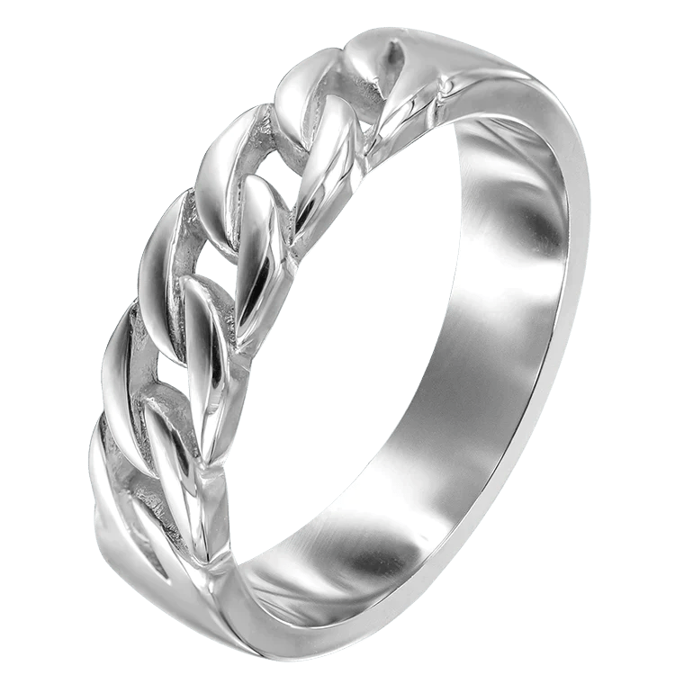 Pansar ring äkta silver