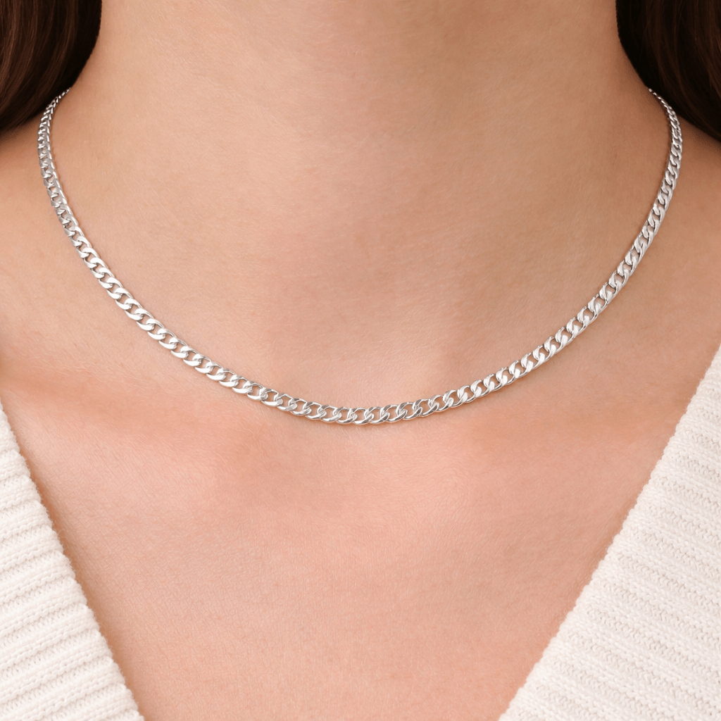 Pansarlänk sterling silver 4,2mm