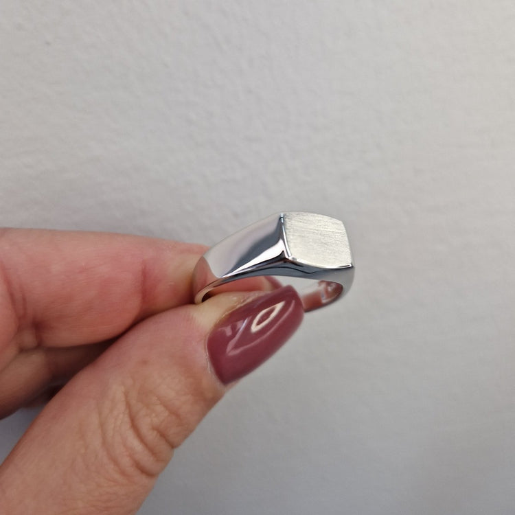 Rektangulär Klackring