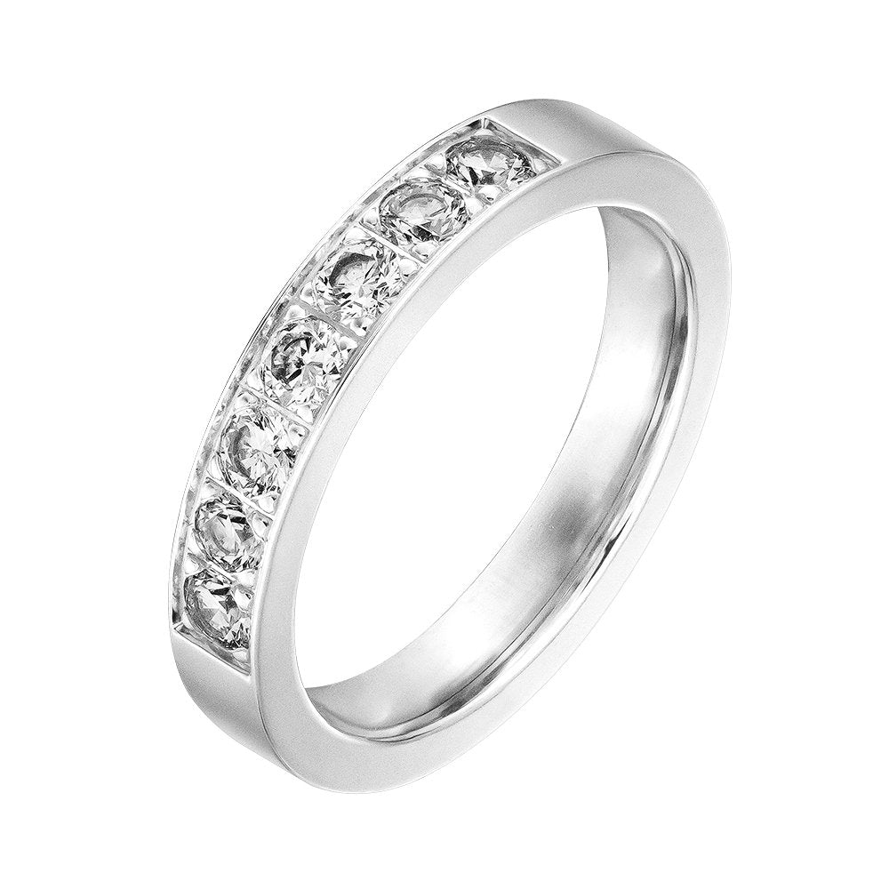 Diamantring i 18k vitguld 0,35carat WSI