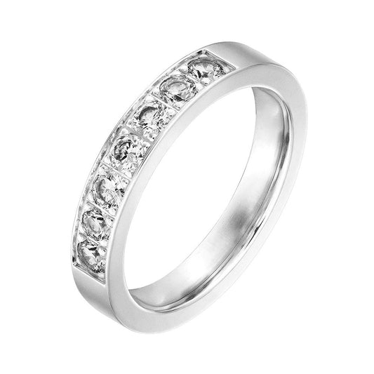 Diamantring i 18k vitguld 0,35carat WSI