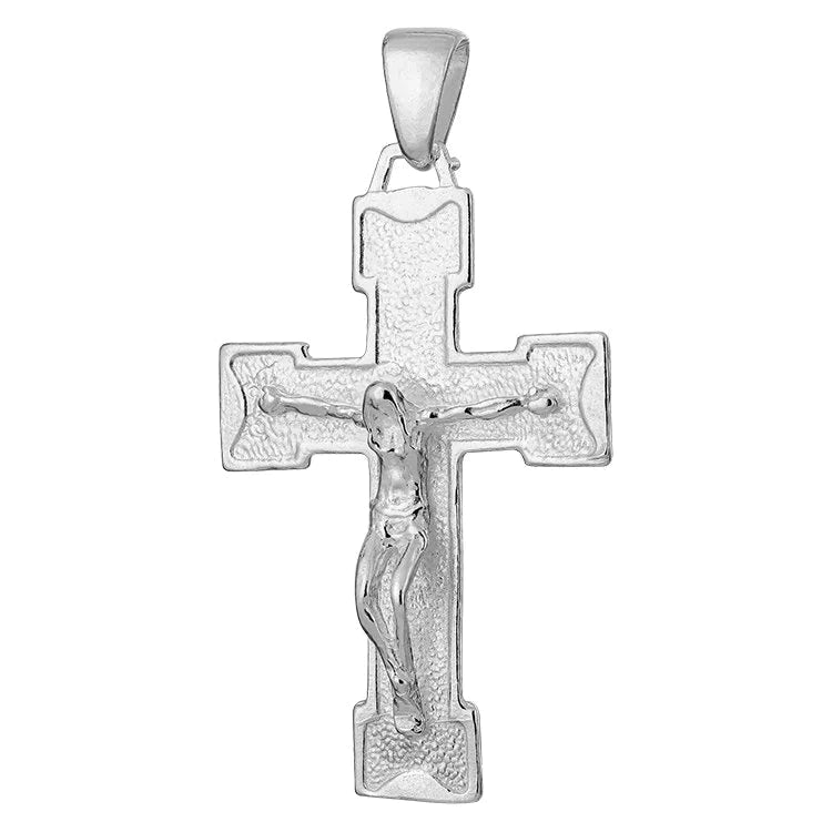 Elegant kors i äkta silver