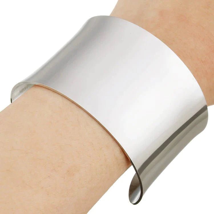 Snygg slät armring blank design