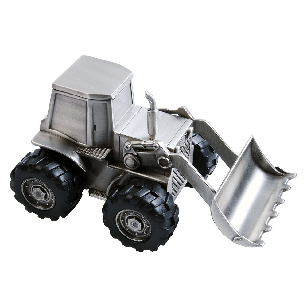Sparbössa Traktor med skopa