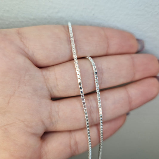 Venezialänk i äkta silver