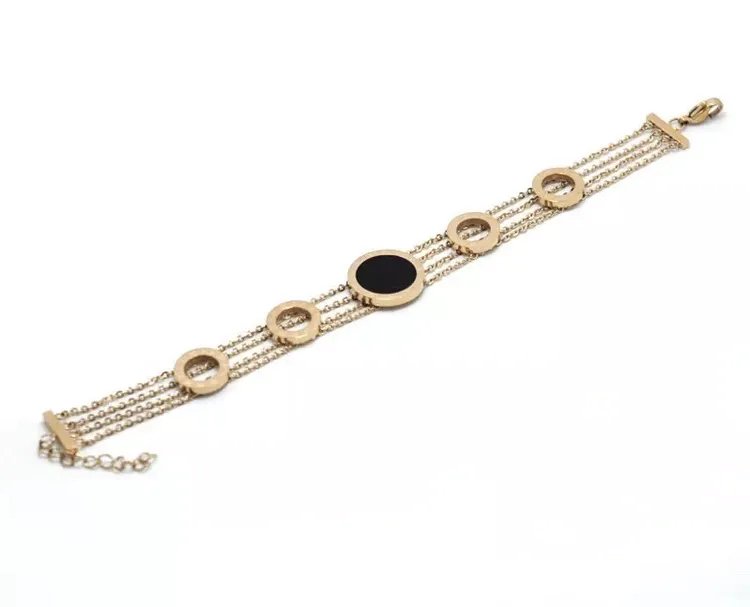 GULD ARMBAND RIVIERA CHAIN
