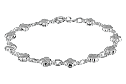 Barn armband med fyrklöver