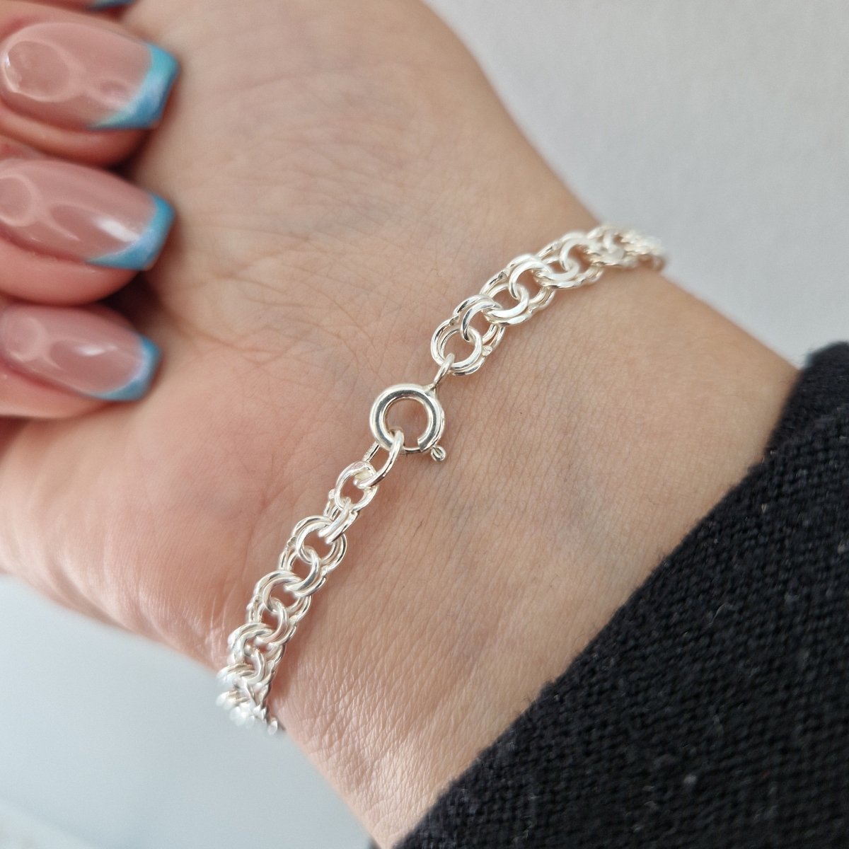 Bismarck armband sterling silver