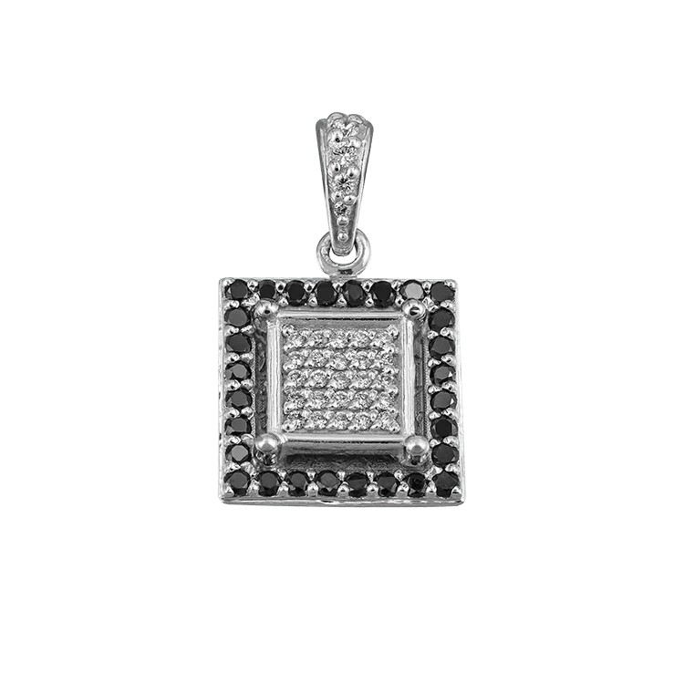 Diamant hängsmycke 18k vitguld 0,44ct