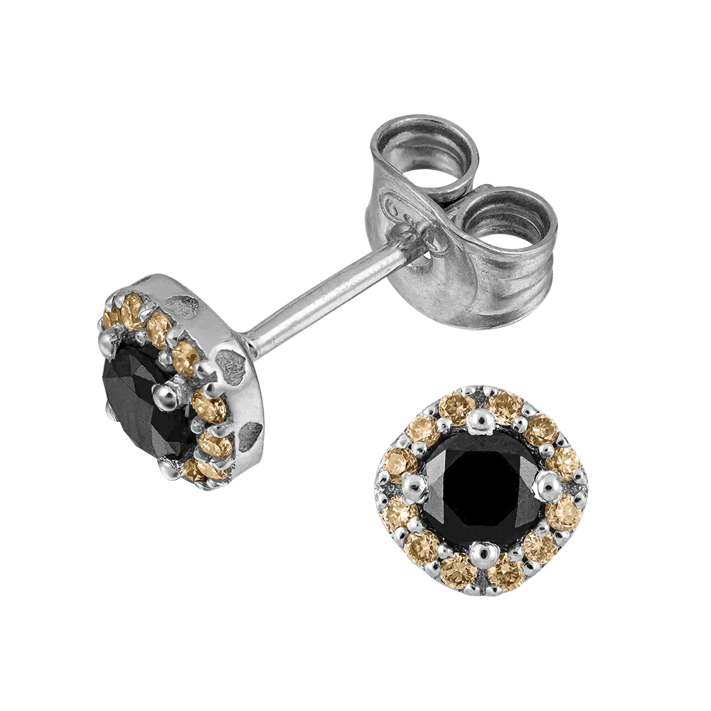 Diamant örhängen Love