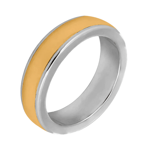 Förlovningsring Amor Stig 18k guld & silver 925