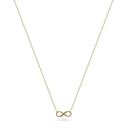 Halsband med evighetstecken i guld