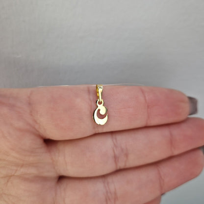 Hängsmycke bokstav C 18k guld mindre