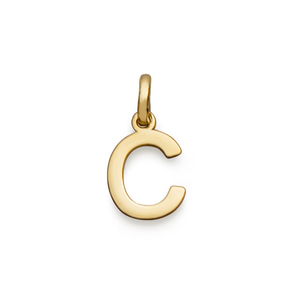 Hängsmycke bokstav C i 18k guld