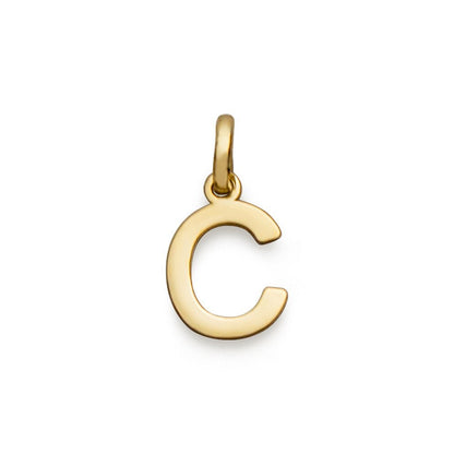 Hängsmycke bokstav C i 18k guld