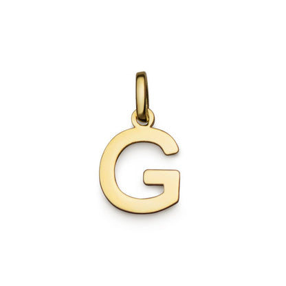 Hängsmycke bokstav G i 18k guld