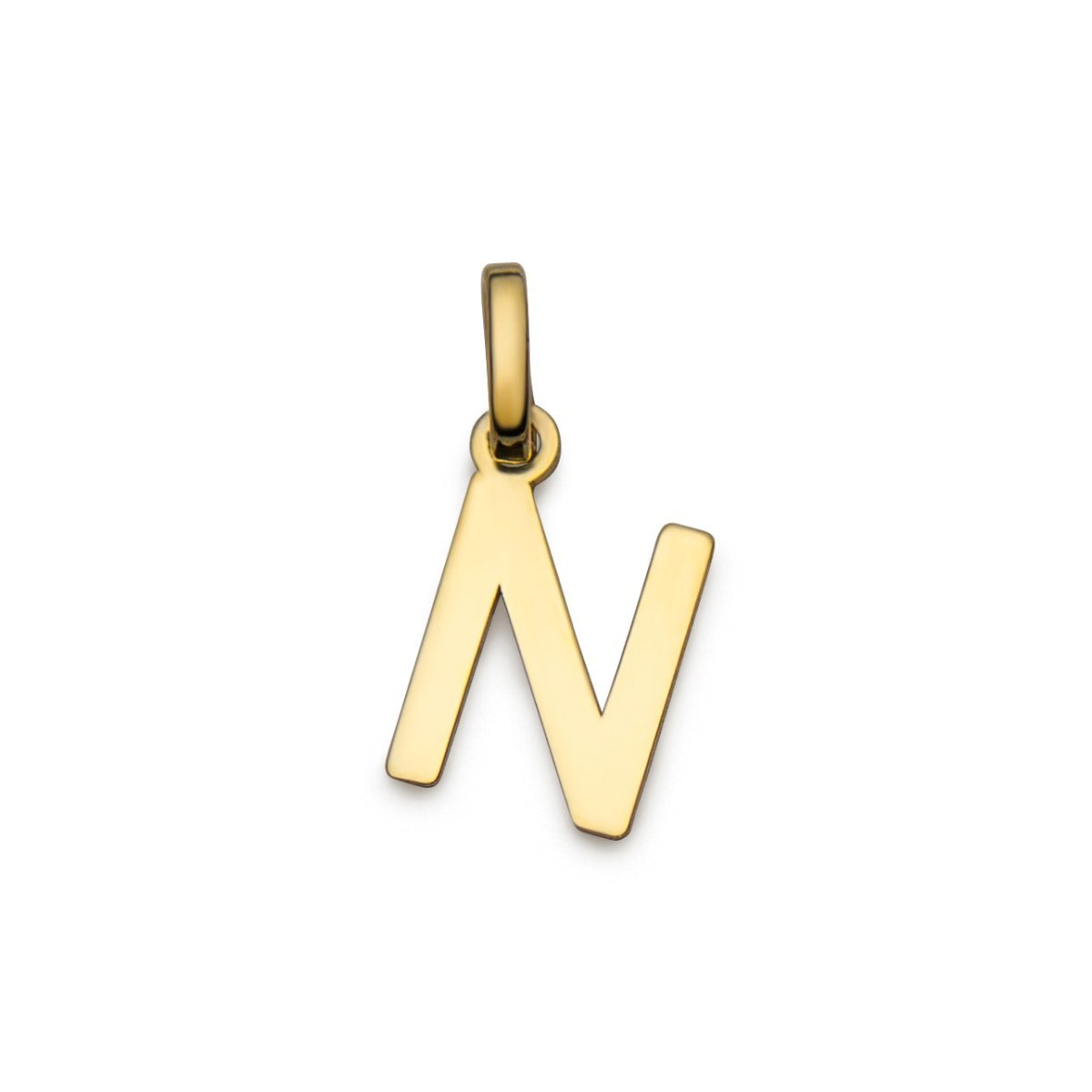Hängsmycke bokstav N i 18k guld