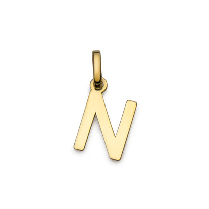Hängsmycke bokstav N i 18k guld