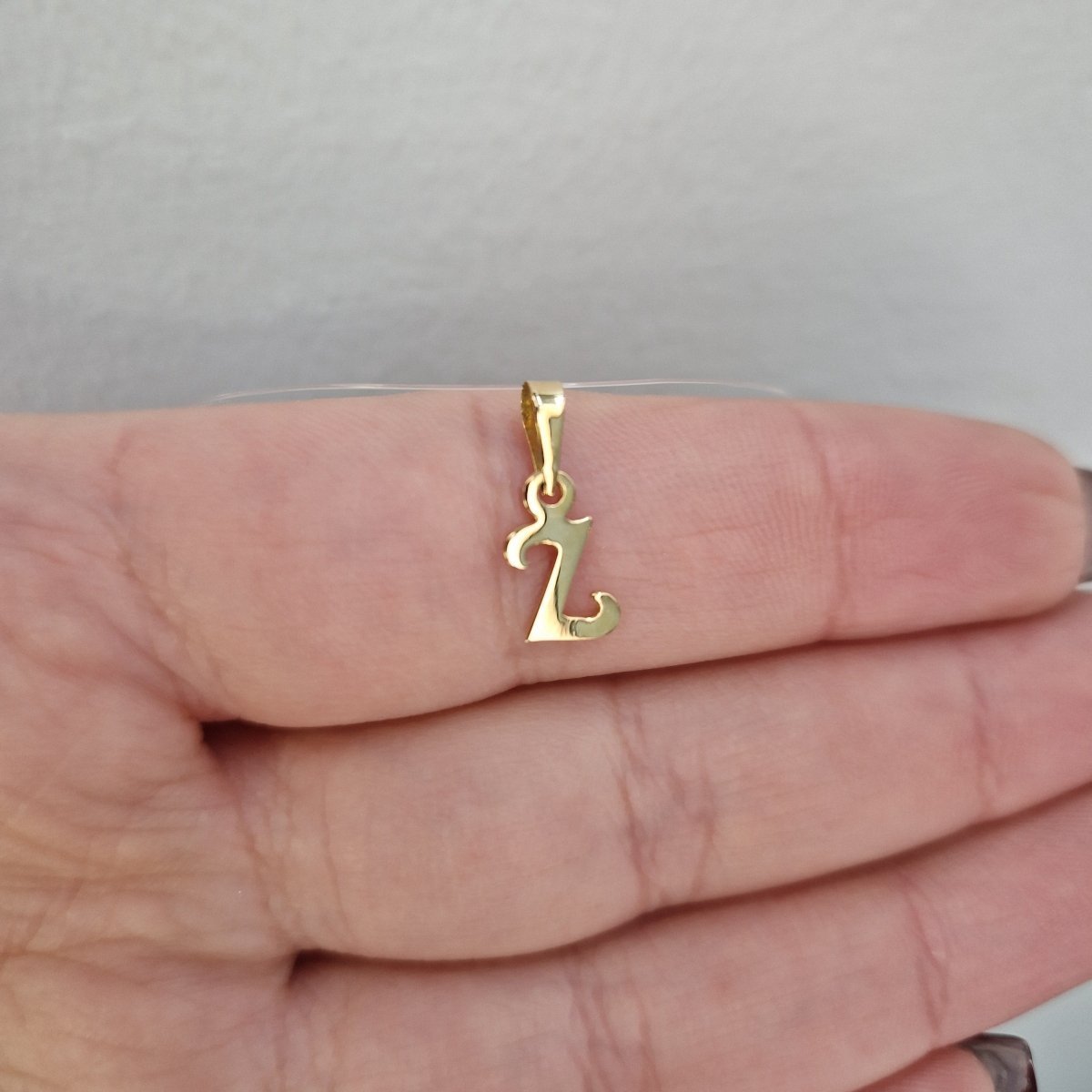 Hängsmycke bokstav Z 18k guld mindre