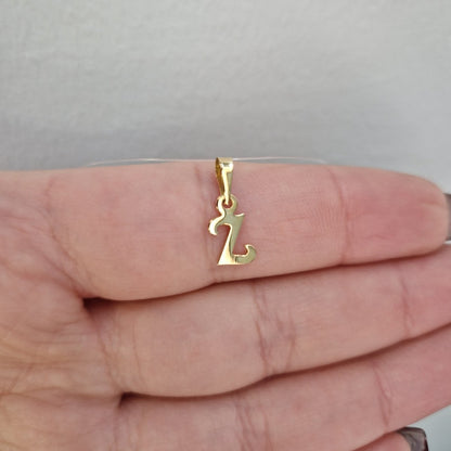 Hängsmycke bokstav Z 18k guld mindre