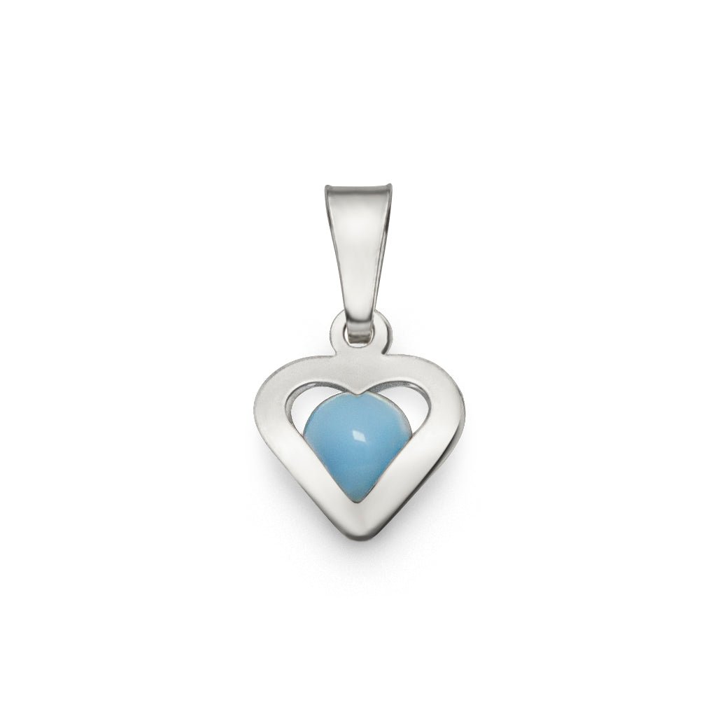 Månads hjärta December Sterling silver