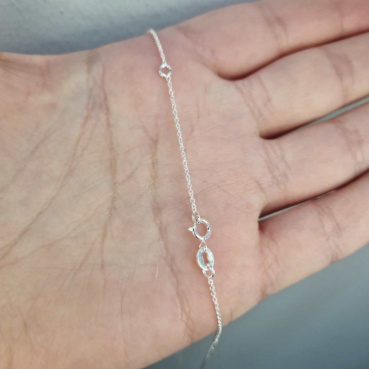 Ängel i silver med kedja