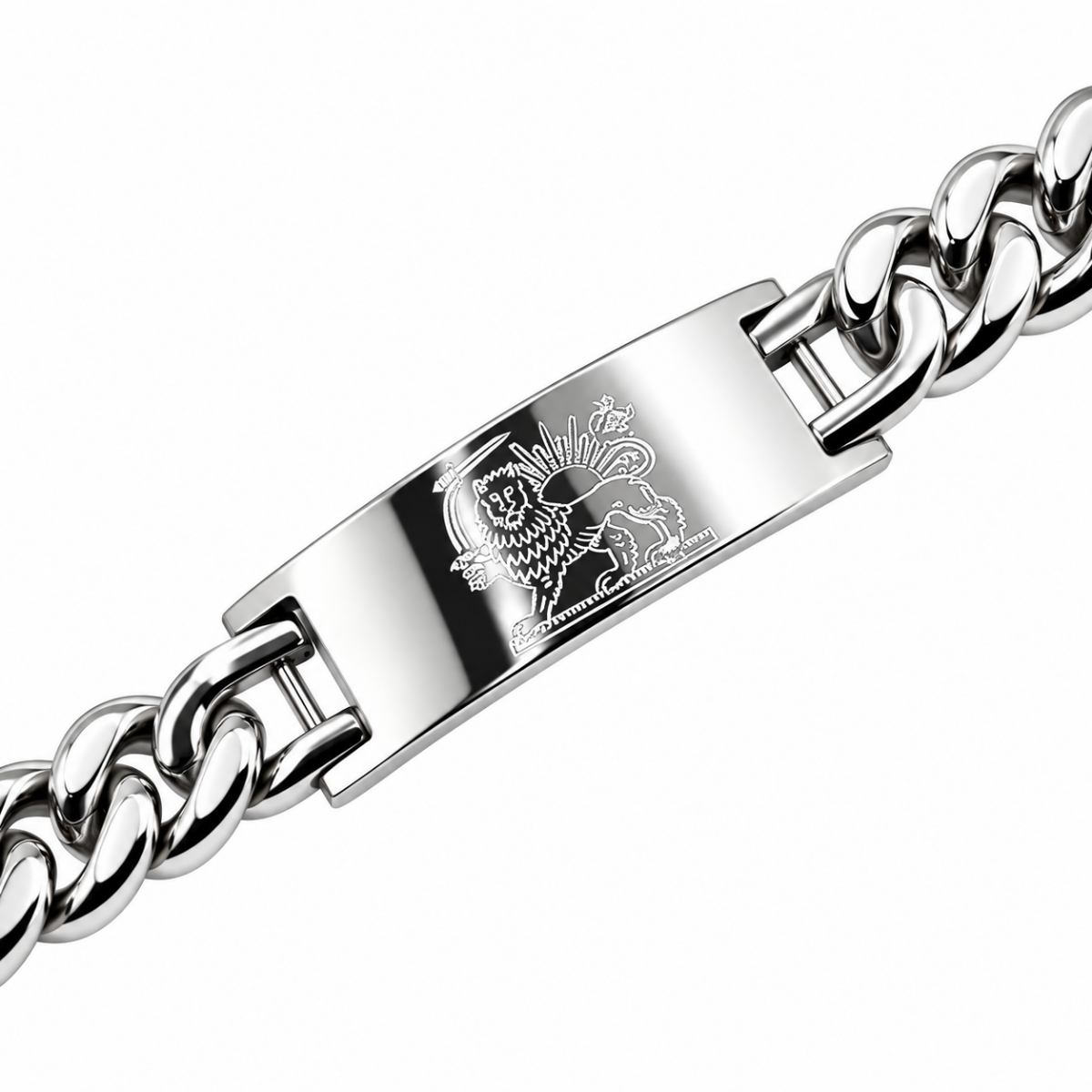 Armband Persiska lejonet i rostfritt stål