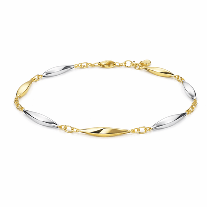 Armband Ragna tvåfärgat 18k guld