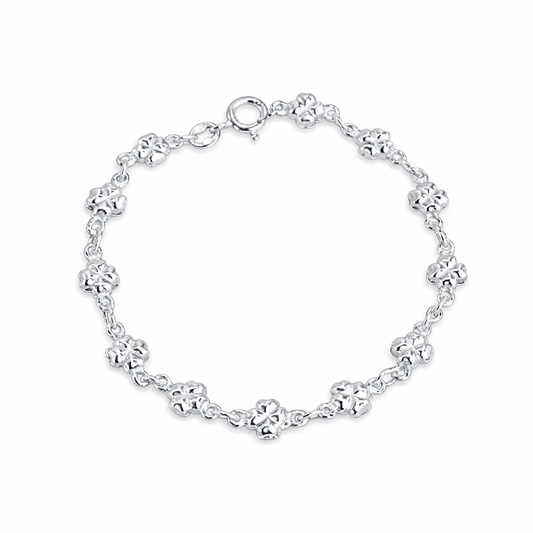 Barn Armband med fyrklöver