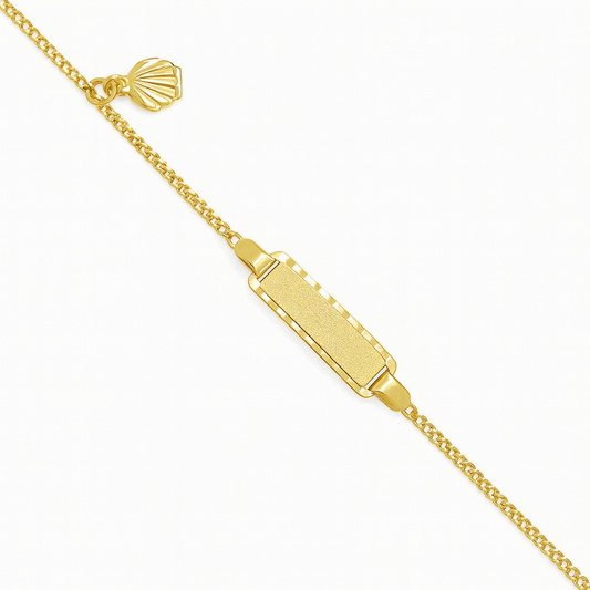 Barnarmband 18k guld med personlig gravyr