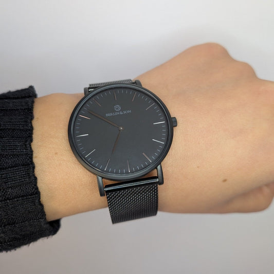 Berlin & Son - Black Mesh 40mm