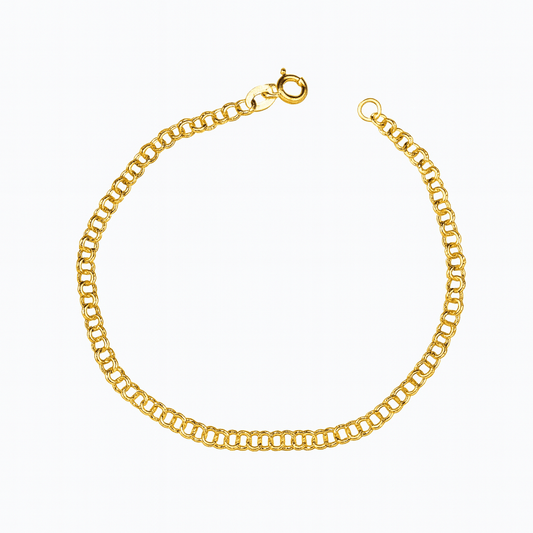 Bismarck armband i 18k guld