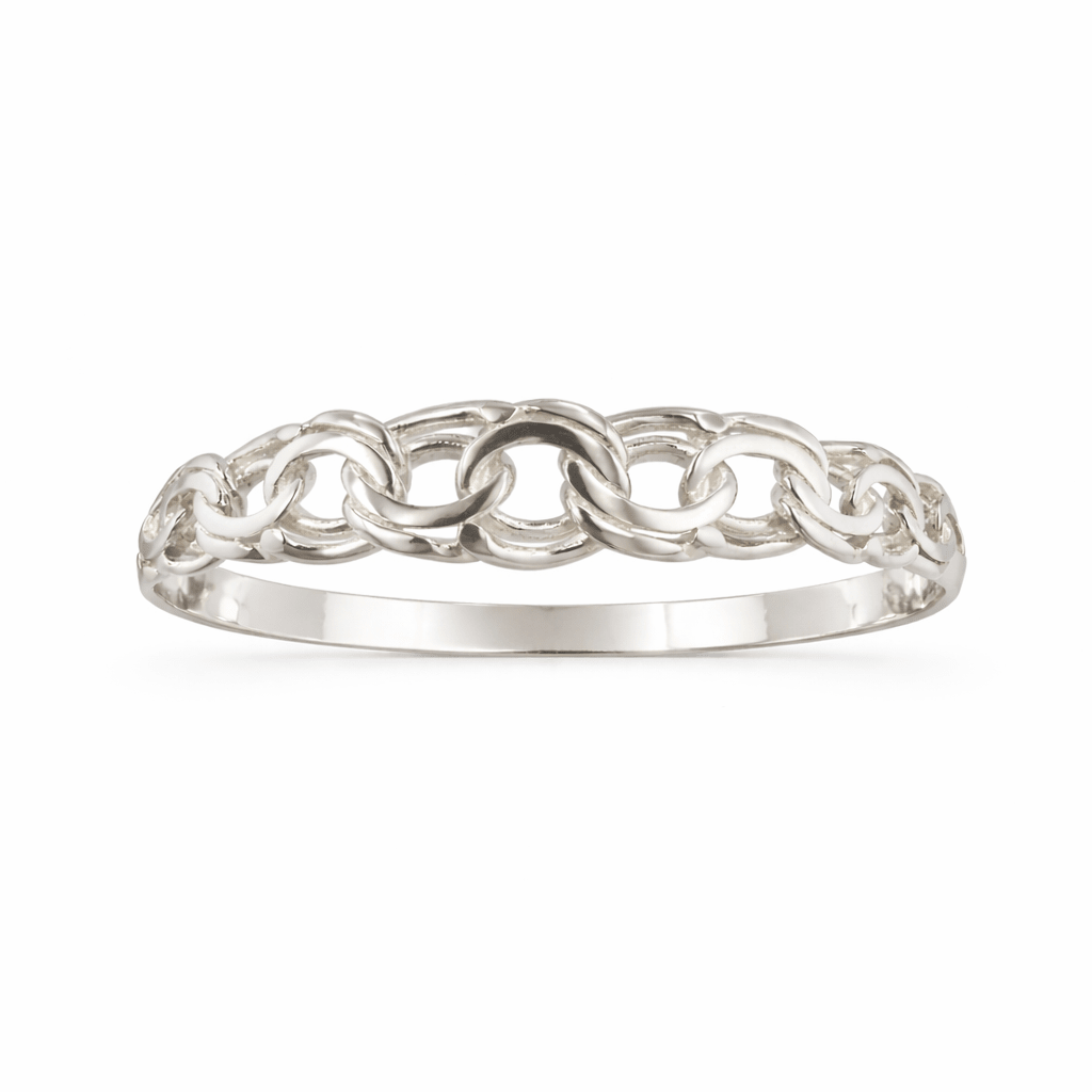 Bismarck armring i sterling silver