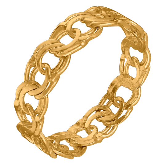 Bismarck ring i guld