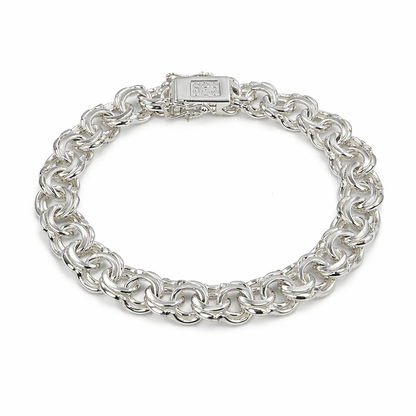 Bismarck silver armband 19 cm