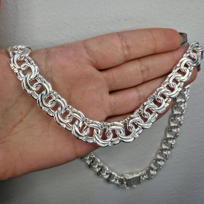 Brett bismarck halsband silver