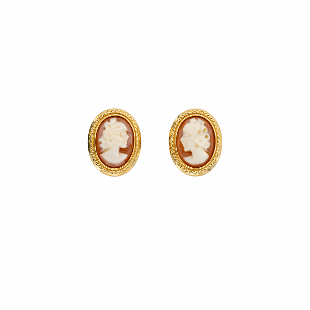 Came örhängen 18k guld