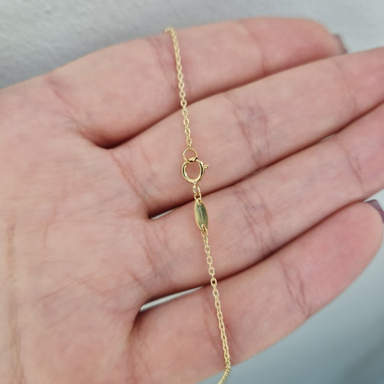 Carmose halsband med lila sten