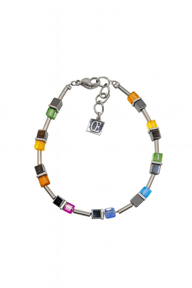 Coeur De Lion armband färgad - Kristaller