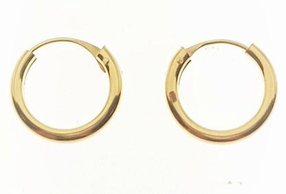 Creoler 18k guld 14mm