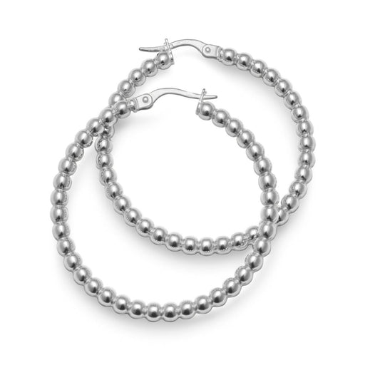 Creoler kulor sterling silver 30mm
