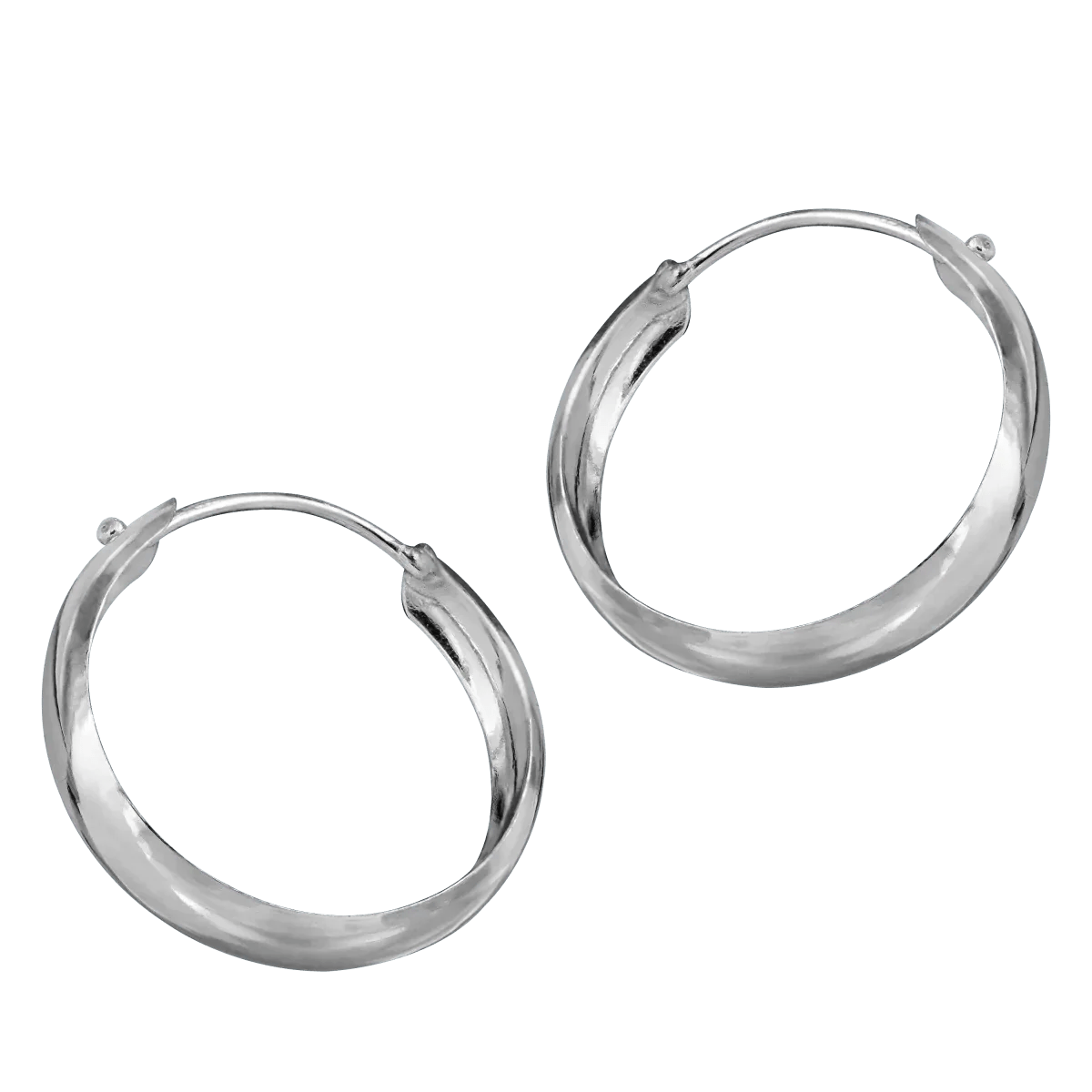 Creoler silver 15x4mm