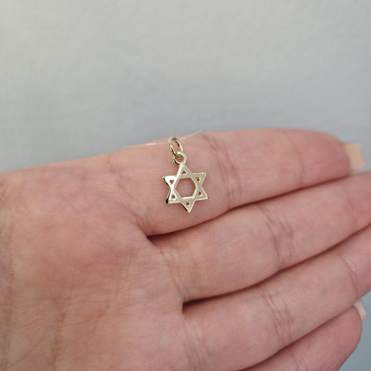 David stjärna 18k guld